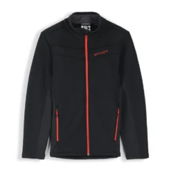 Spyder Mens Encore Full Zip - Black