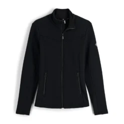 Spyder Womens Encore Full Zip - Black Black