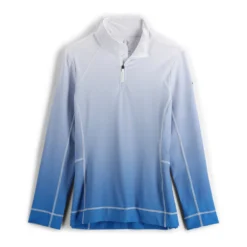 Spyder Womens Savona Half Zip - Defrost Collegiate