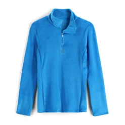 Spyder Womens Shimmer Bug Half Zip - Collegiate
