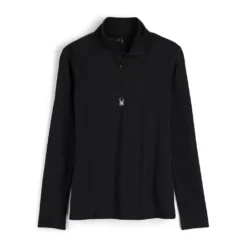 Spyder Womens Tempting Half Zip - Black Black