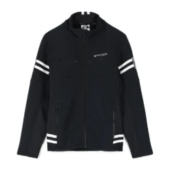 Spyder Mens Wengen Encore Full Zip - Black