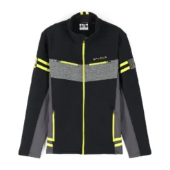 Spyder Mens Wengen Encore Full Zip - Black Citron