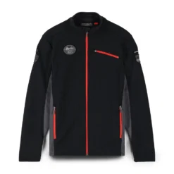 Spyder Mens Bandit Wengen Full Zip - Black