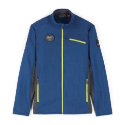 Spyder Mens Bandit Wengen Full Zip - Abyss Citron