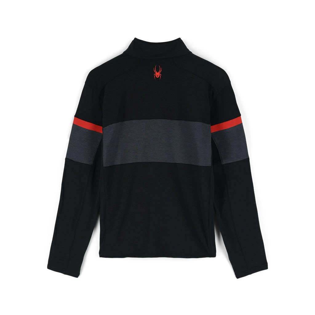 Spyder Mens Speed Full Zip - Black Volcano - Image 3