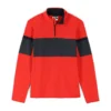 Spyder Mens Speed Half Zip - Volcano Ebony