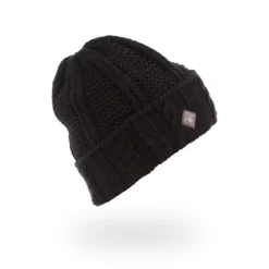 Spyder Womens Cable Knit - Black