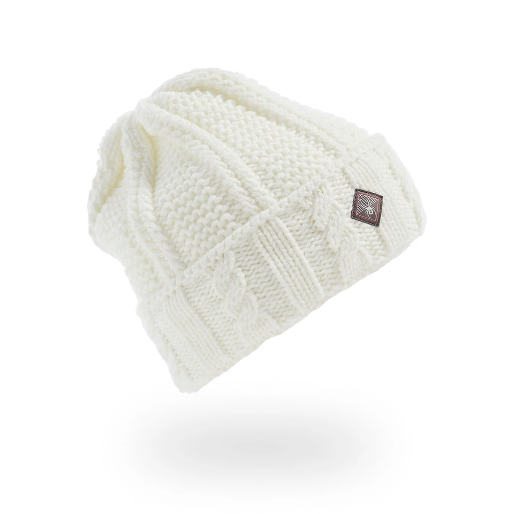 Spyder Womens Cable Knit - White