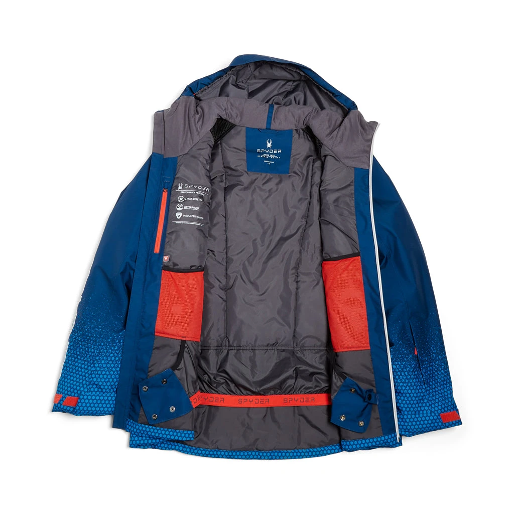 Spyder Mens Anthem - Faded Geo Collegiate - Image 8