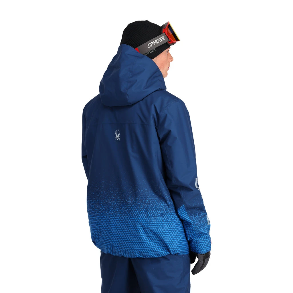 Spyder Mens Anthem - Faded Geo Collegiate - Image 3