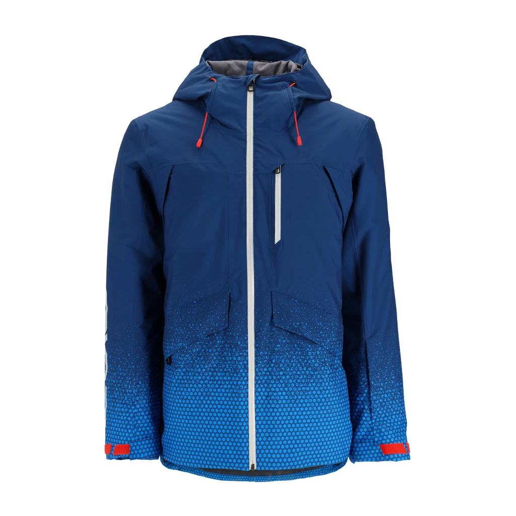 Spyder Mens Anthem - Faded Geo Collegiate - Image 2