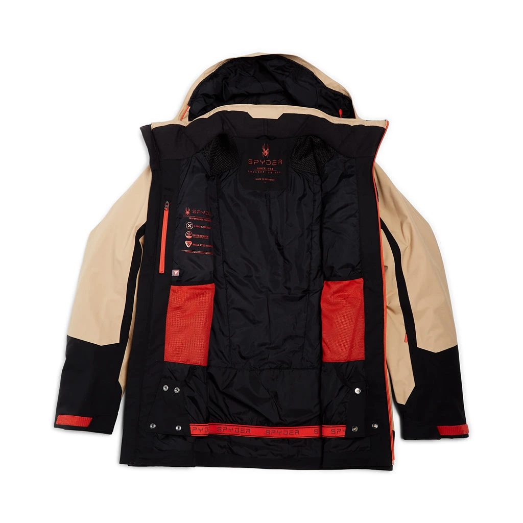 Spyder Mens Seventy Eight - Black Tannin - Image 5