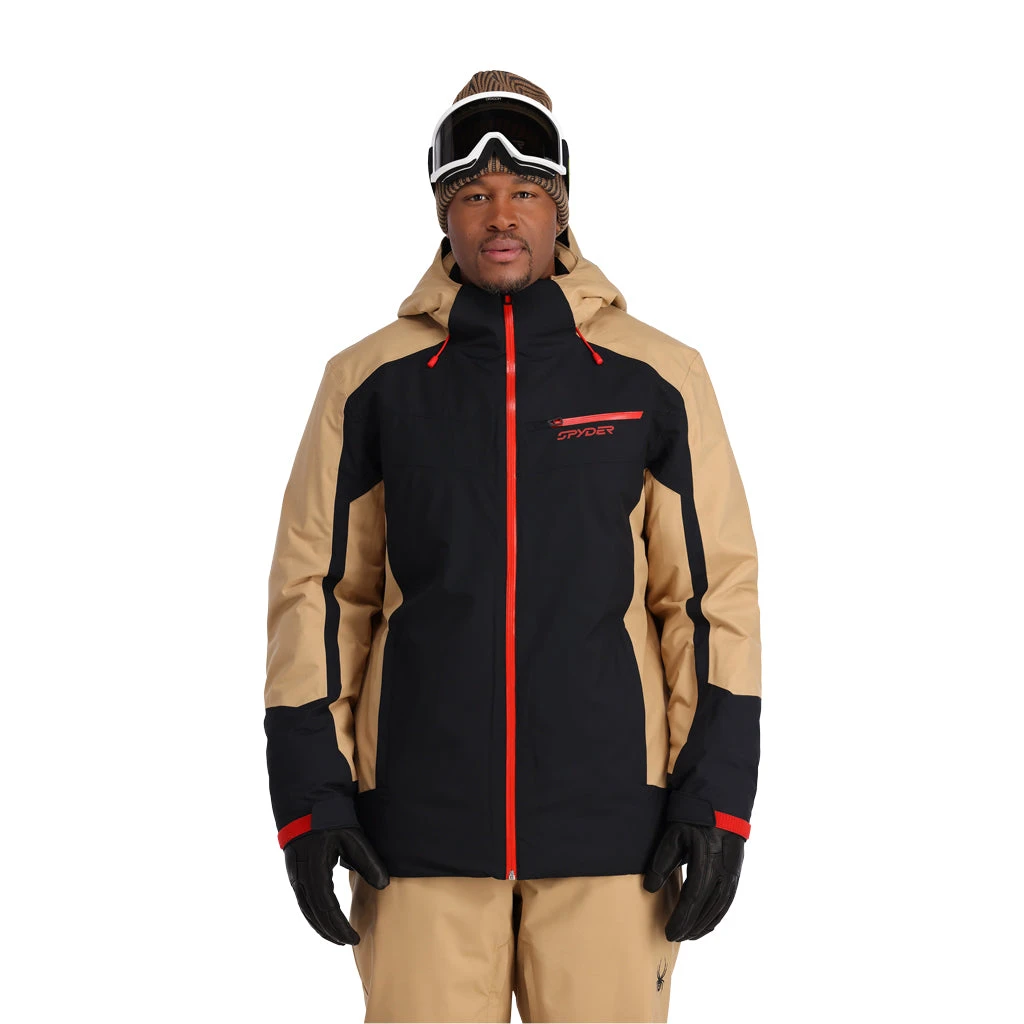 Spyder Mens Seventy Eight - Black Tannin - Image 2