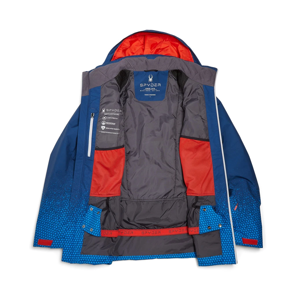 Spyder Mens Primer - Faded Geo Collegiate - Image 8