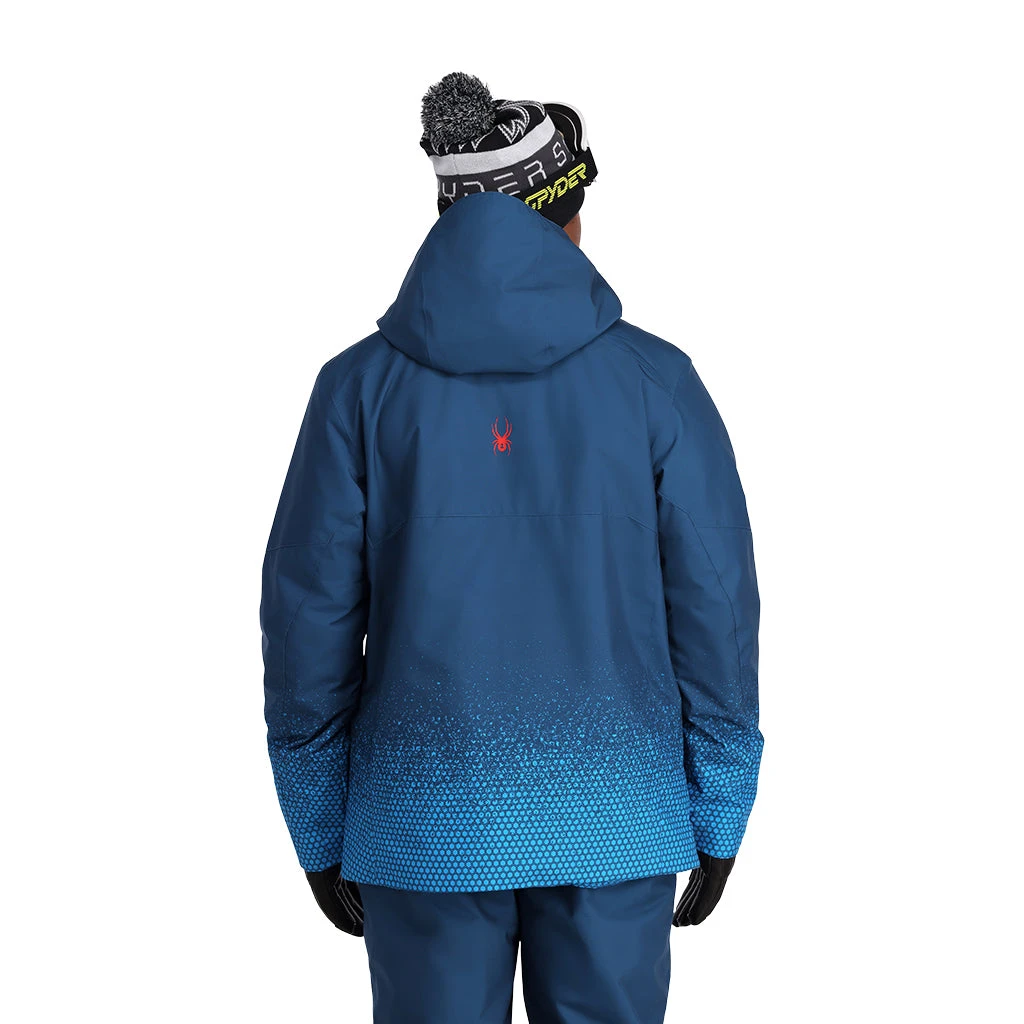 Spyder Mens Primer - Faded Geo Collegiate - Image 3