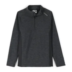 Spyder Mens Accord Half Zip - Black