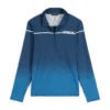 Spyder Mens Spirit Of '78 Half Zip - Faded Geo Collegiate