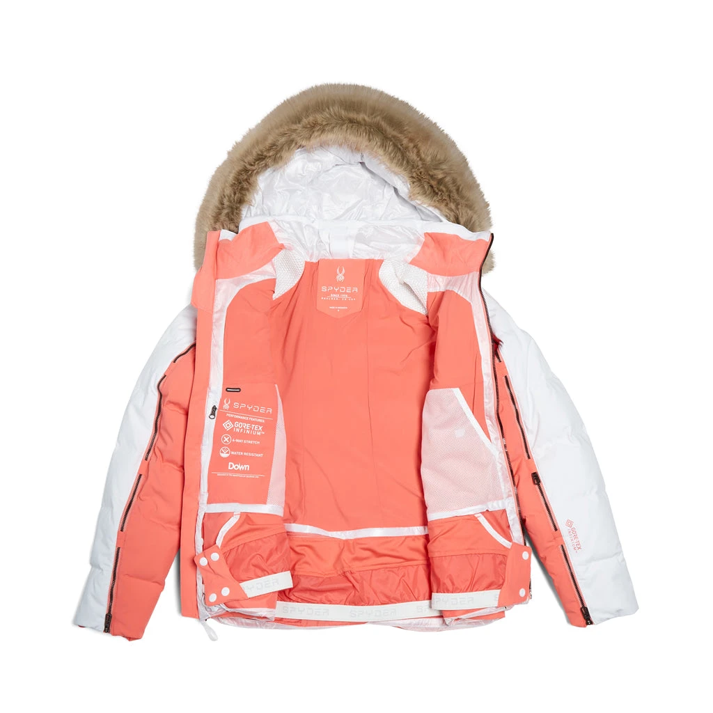 Spyder Womens Falline Faux Fur - Tropic - Image 5