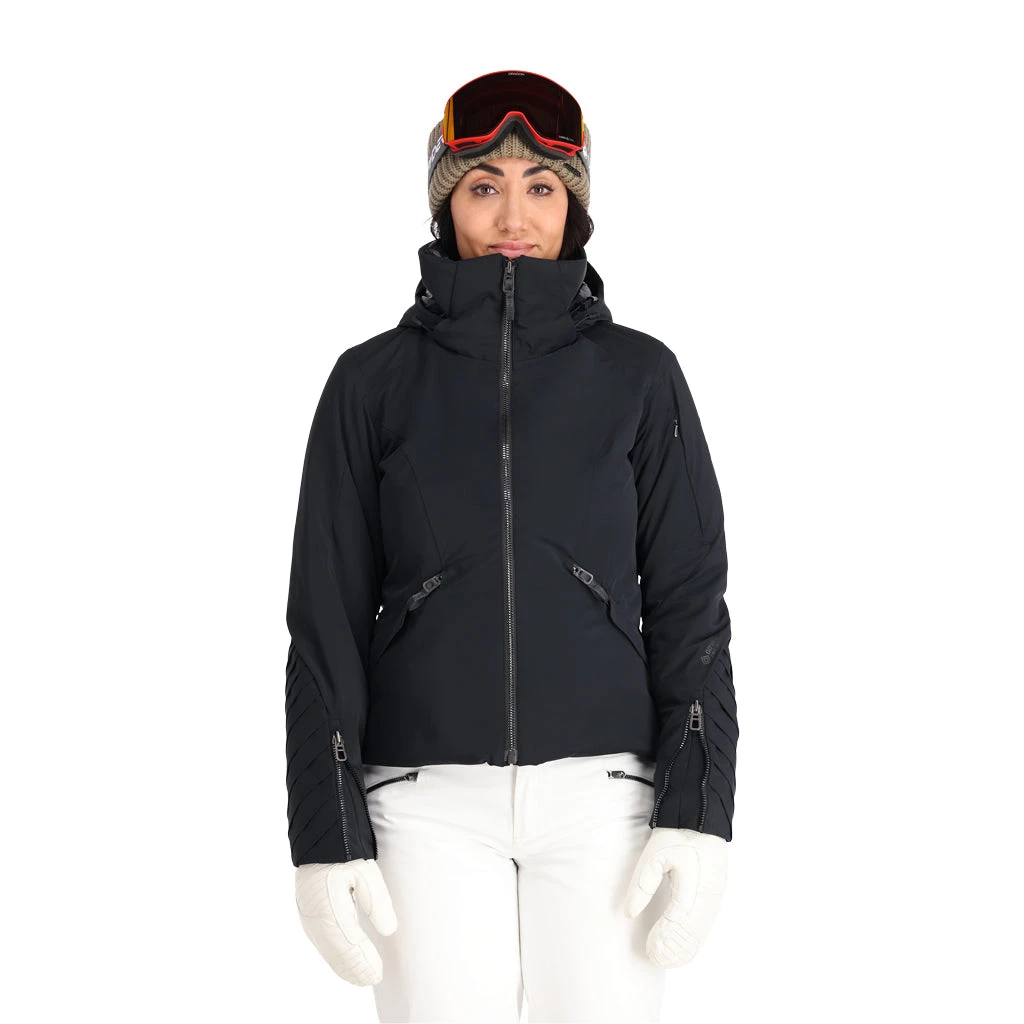 Spyder Womens Pinnacle No Faux Fur - Black - Image 2