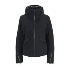 Spyder Womens Pinnacle No Faux Fur - Black