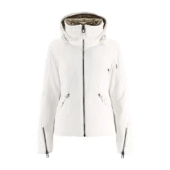 Spyder Womens Pinnacle No Faux Fur - White