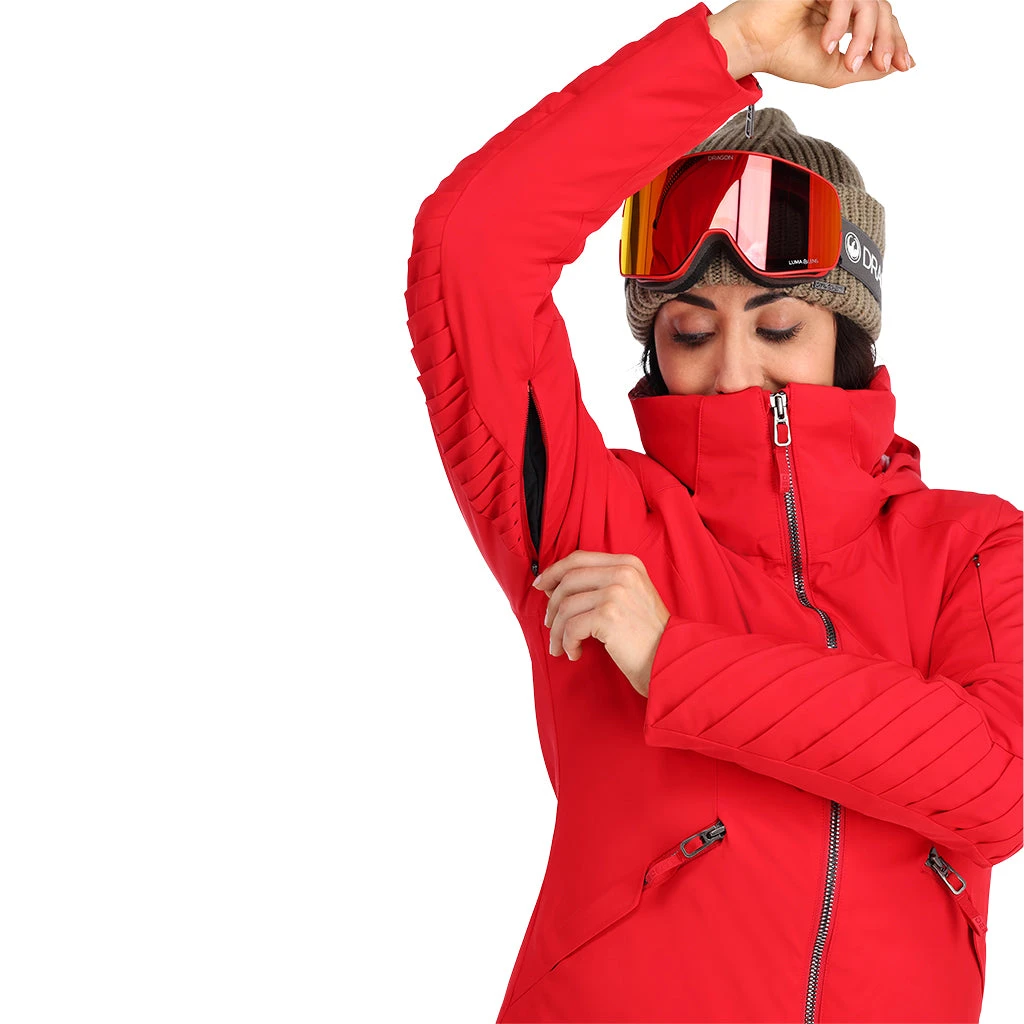 Spyder Womens Pinnacle No Faux Fur - Pulse - Image 7