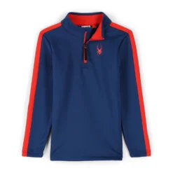 Spyder Big Boys Base Half Zip - Abyss