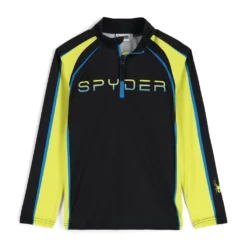 Spyder Big Boys Downhill Half Zip - Black