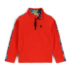 Spyder Toddler Speed Half Zip - Volcano