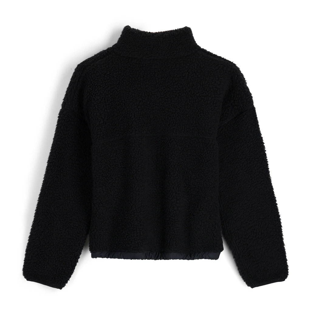 Spyder Womens Sherman Sherpa - Black - Image 2