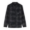 Spyder Mens Creston Flannel - Black