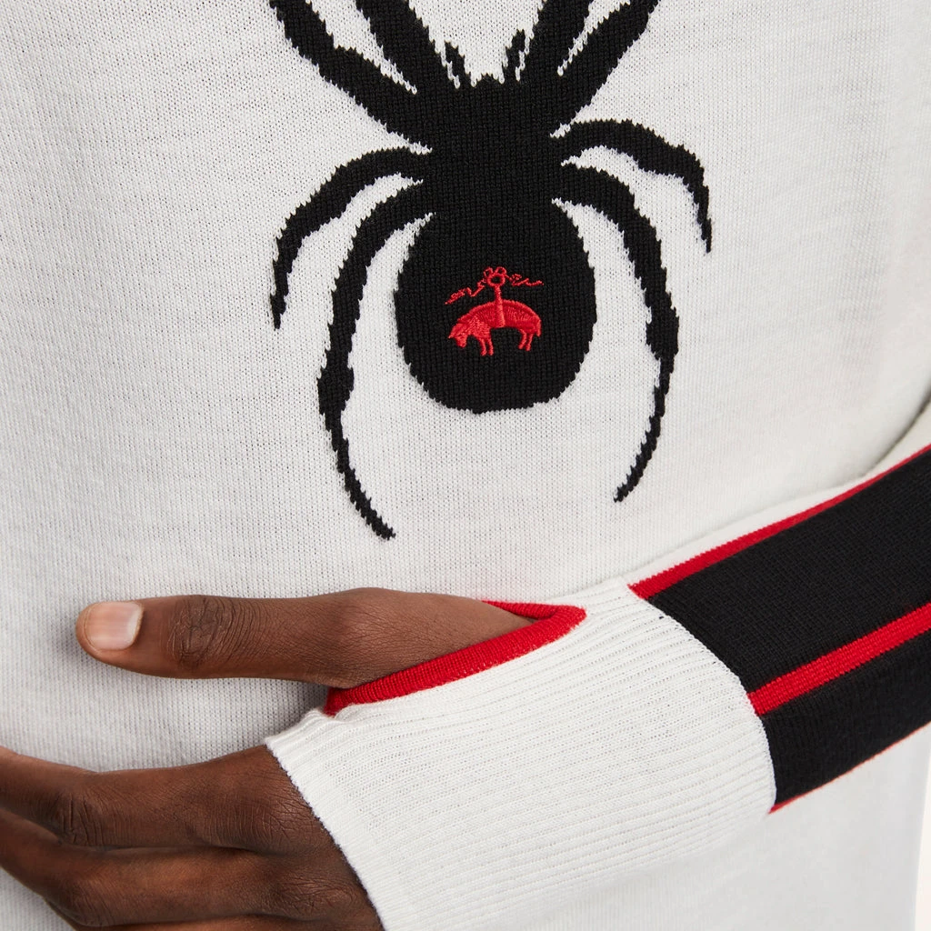 Mens Spyder X Brooks Brothers Crewneck - White - Image 4