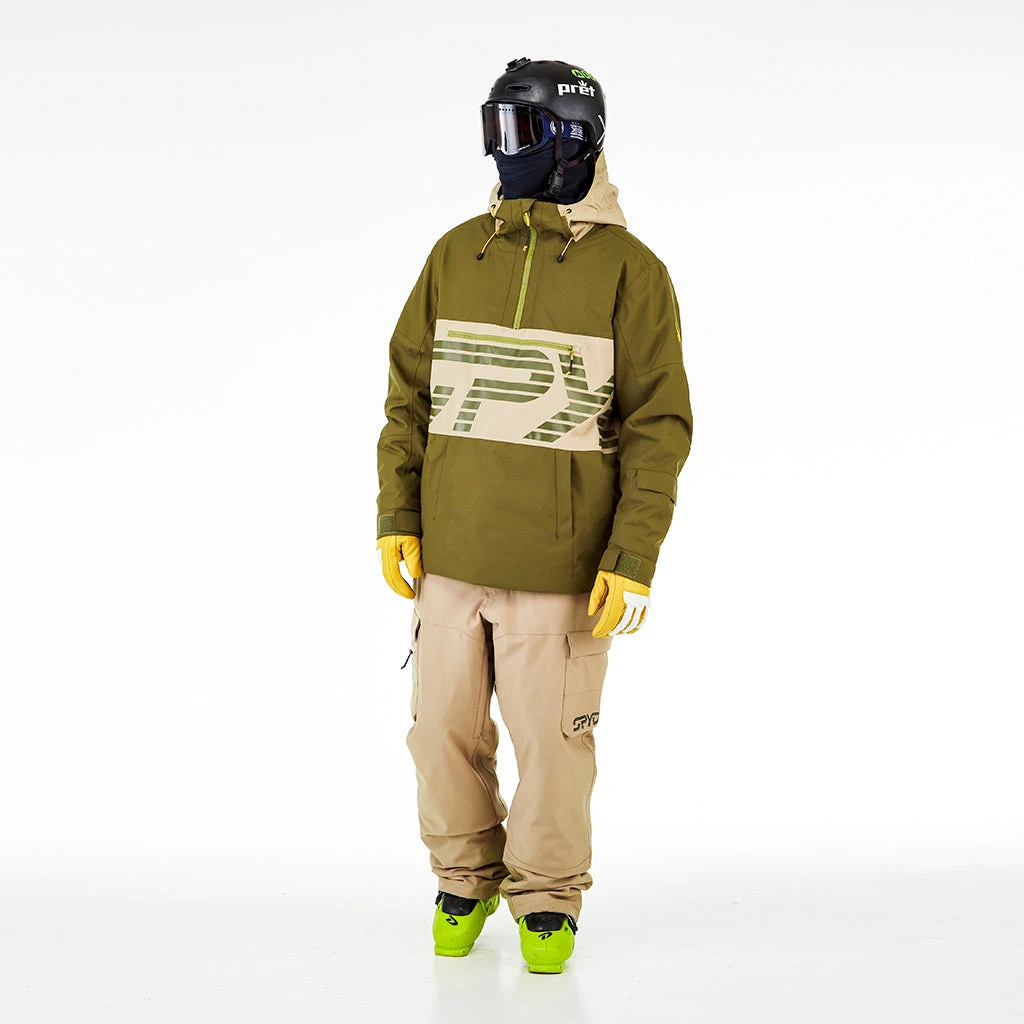 Spyder Mens All Out - Dark Olive - Image 8