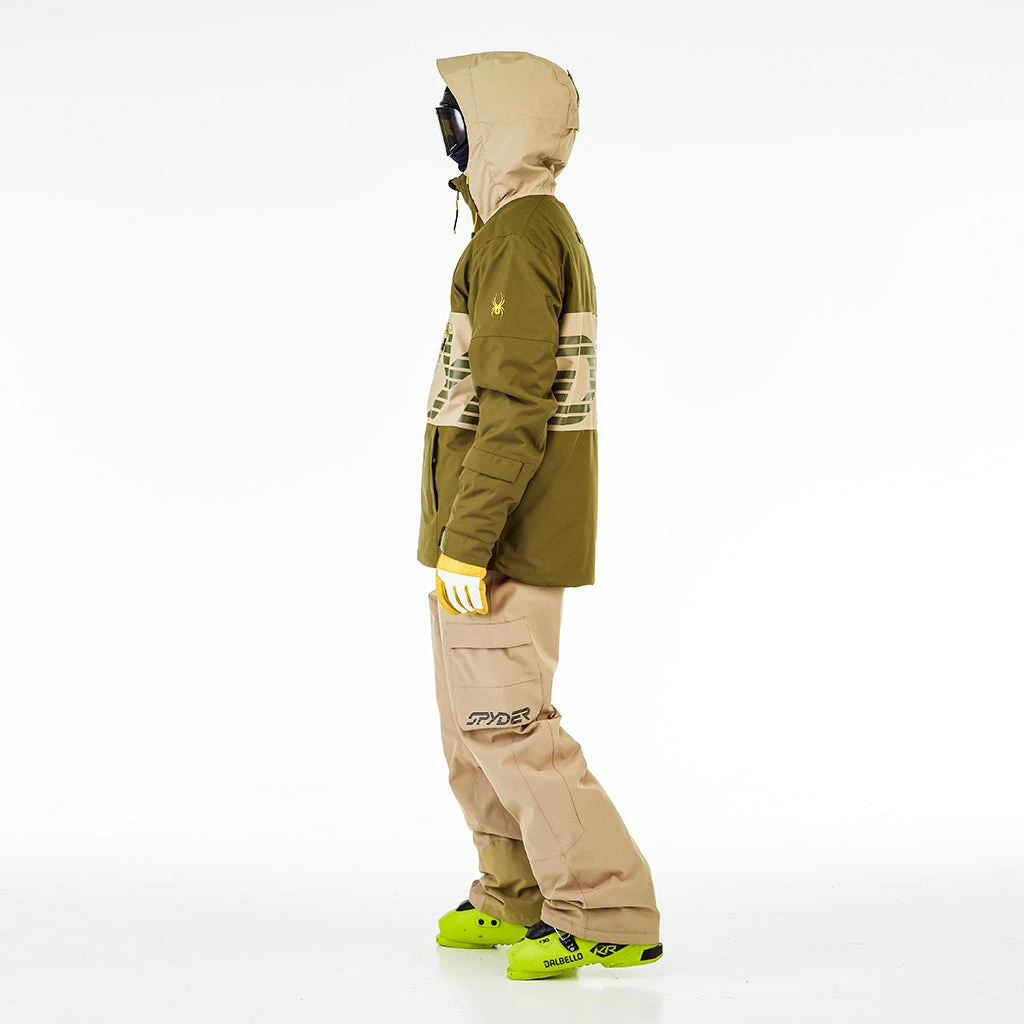 Spyder Mens All Out - Dark Olive - Image 11