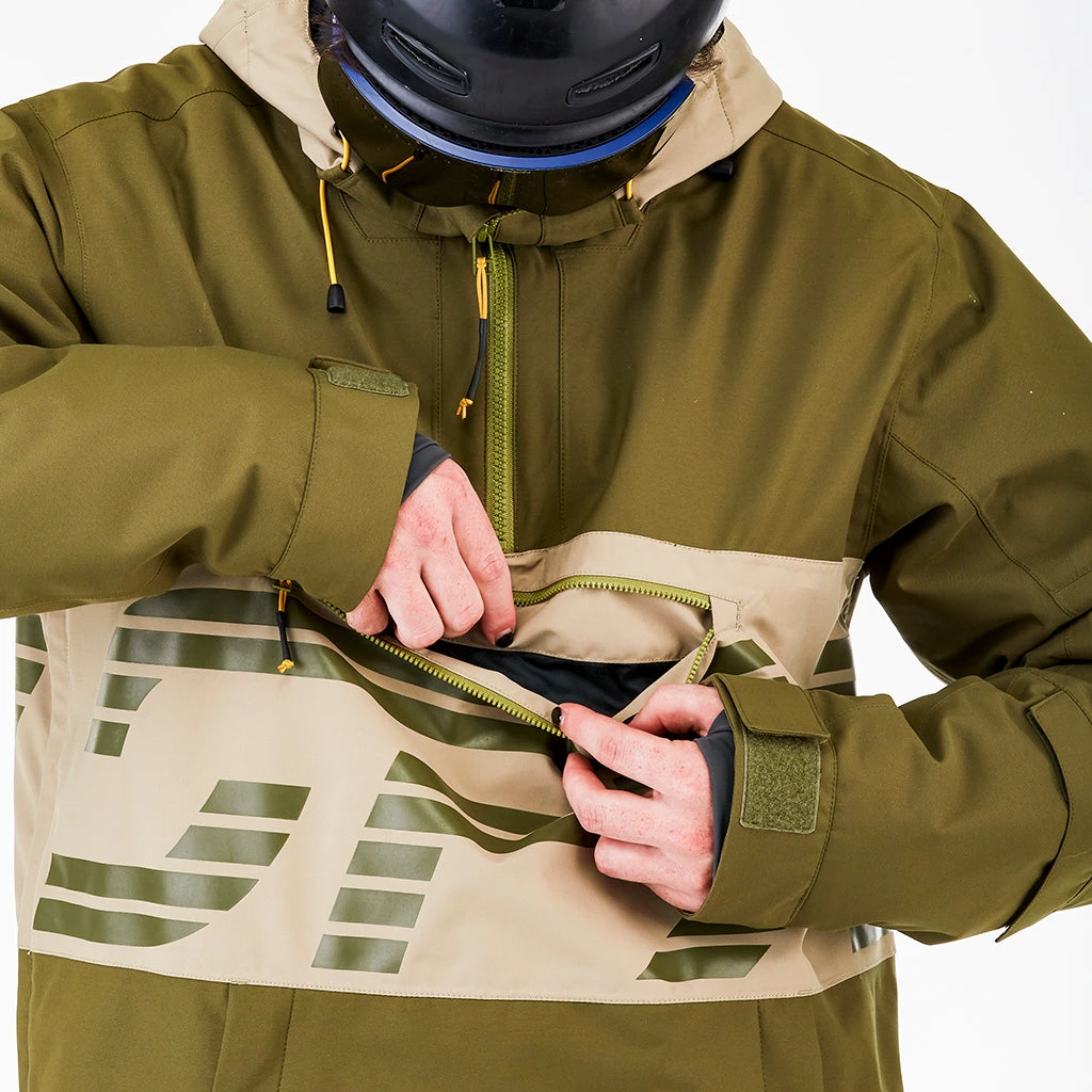 Spyder Mens All Out - Dark Olive - Image 13