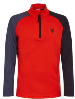 Spyder Boys Retro Zip Turtle Neck 2021-2022