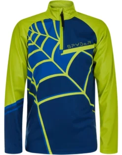 Spyder Boys Web Zip Turtleneck 2021-2022